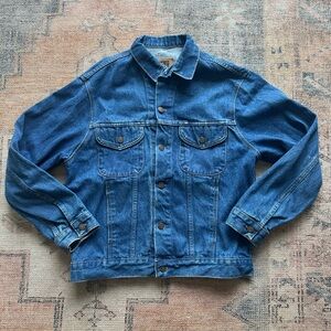 Vintage 80s/90s GAP Men's Denim Trucker Jacket